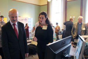 Baycrest demonstrates eye-tracking cognitive test at Queen’s Park