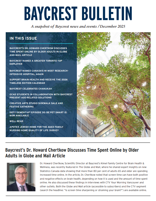 Baycrest Bulletin - December 2025