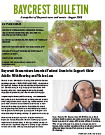 Baycrest Bulletin - August 2021