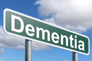 Dementia road sign